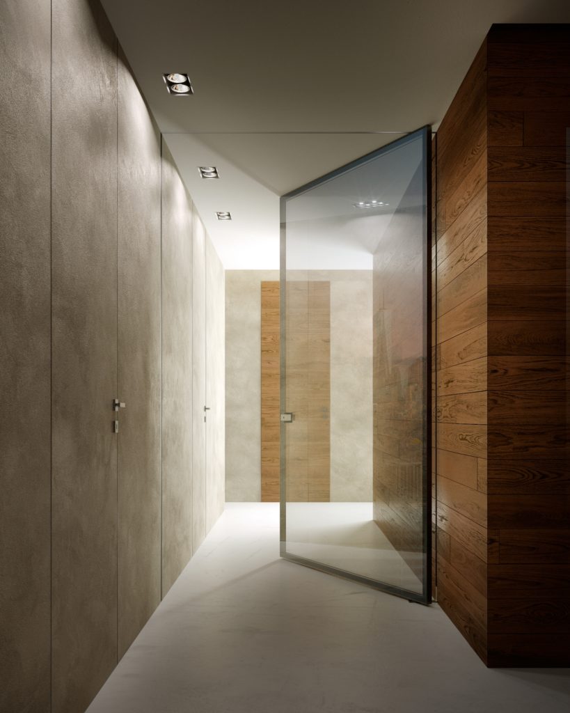 TOTAL BIGLASS rovere terra Verticale