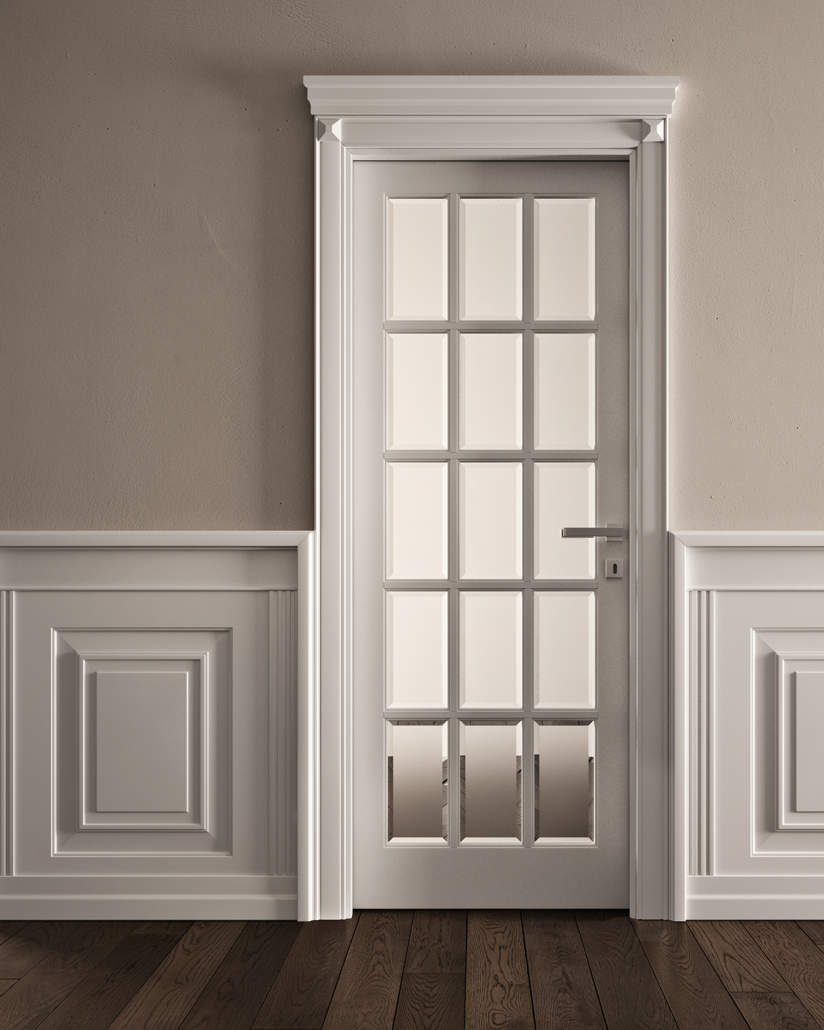 porta classica in vetro collezione dorè