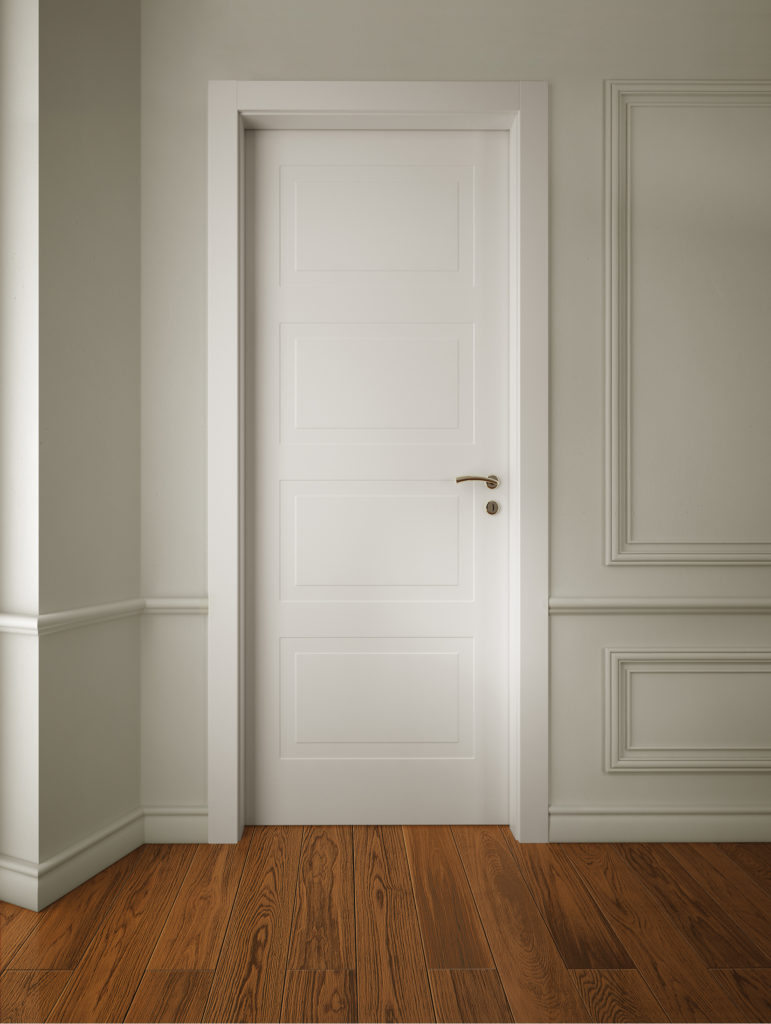 porte bianche in stile scandivano