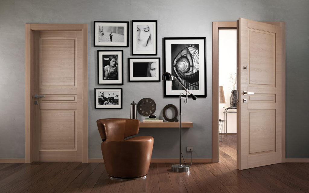 Porte blindate classiche in legno