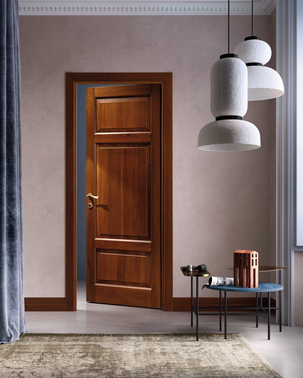 Portes en bois, classiques et modernes