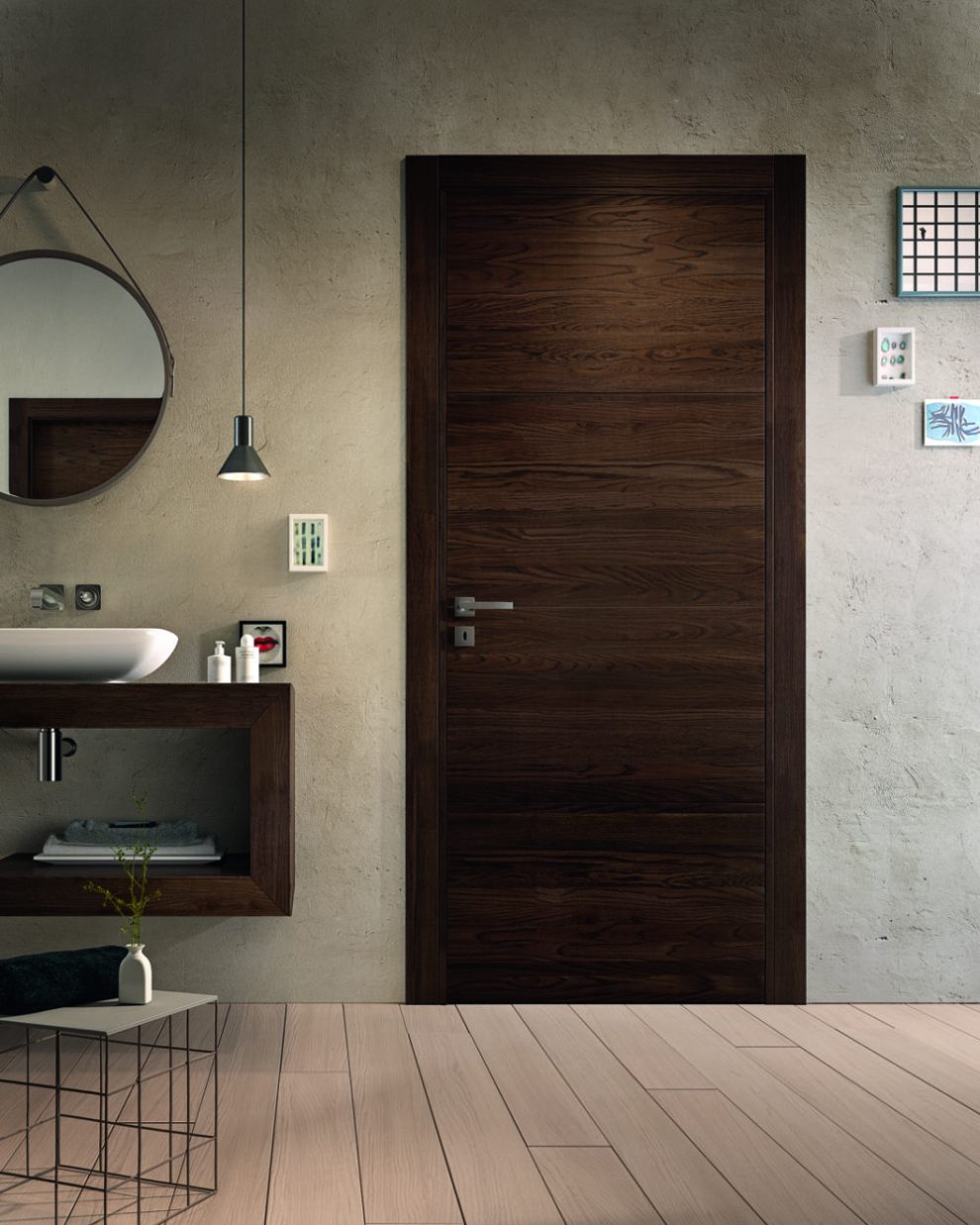 Porta in legno rovere mirawood