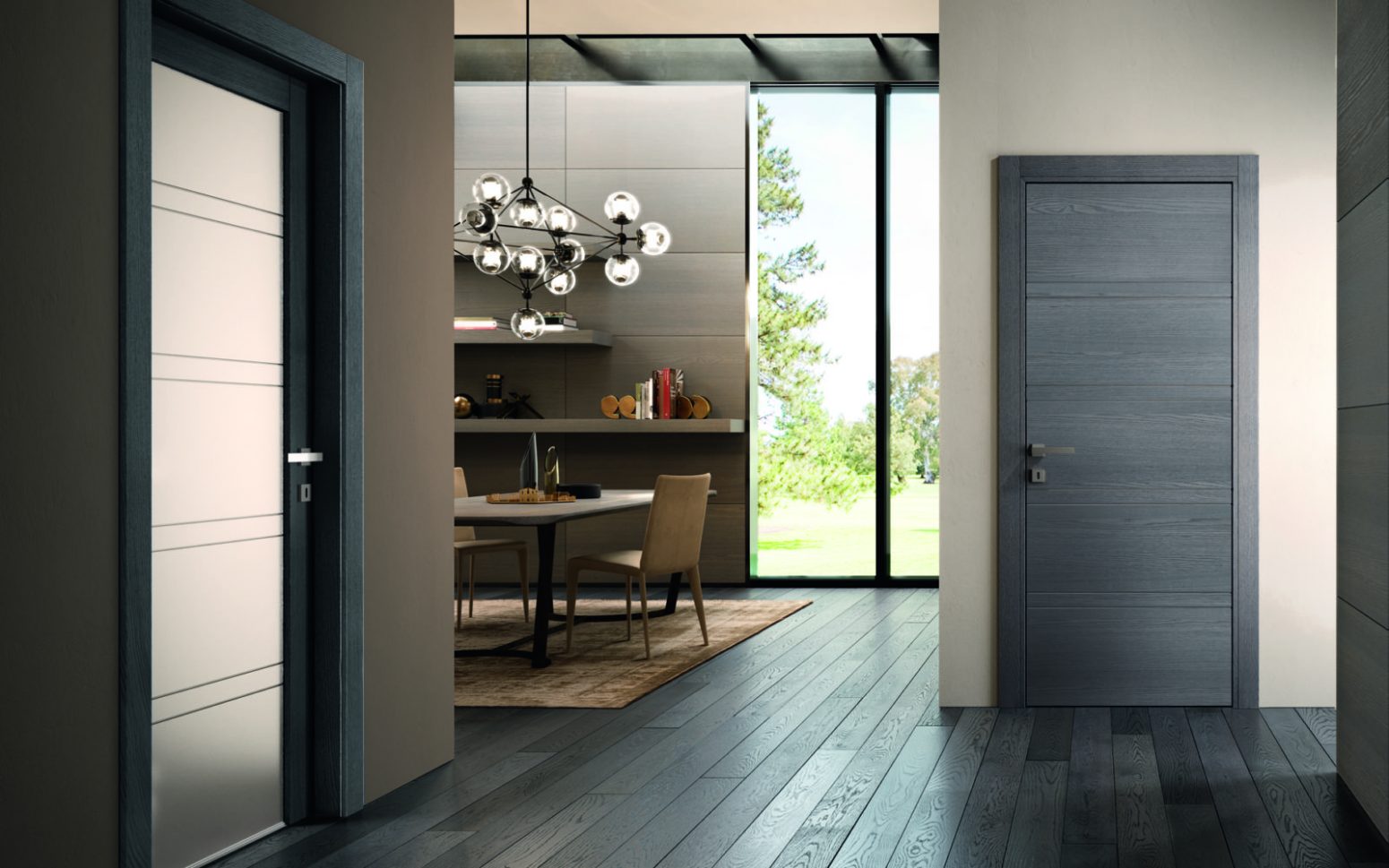 mirawood porte in legno rovere pietra