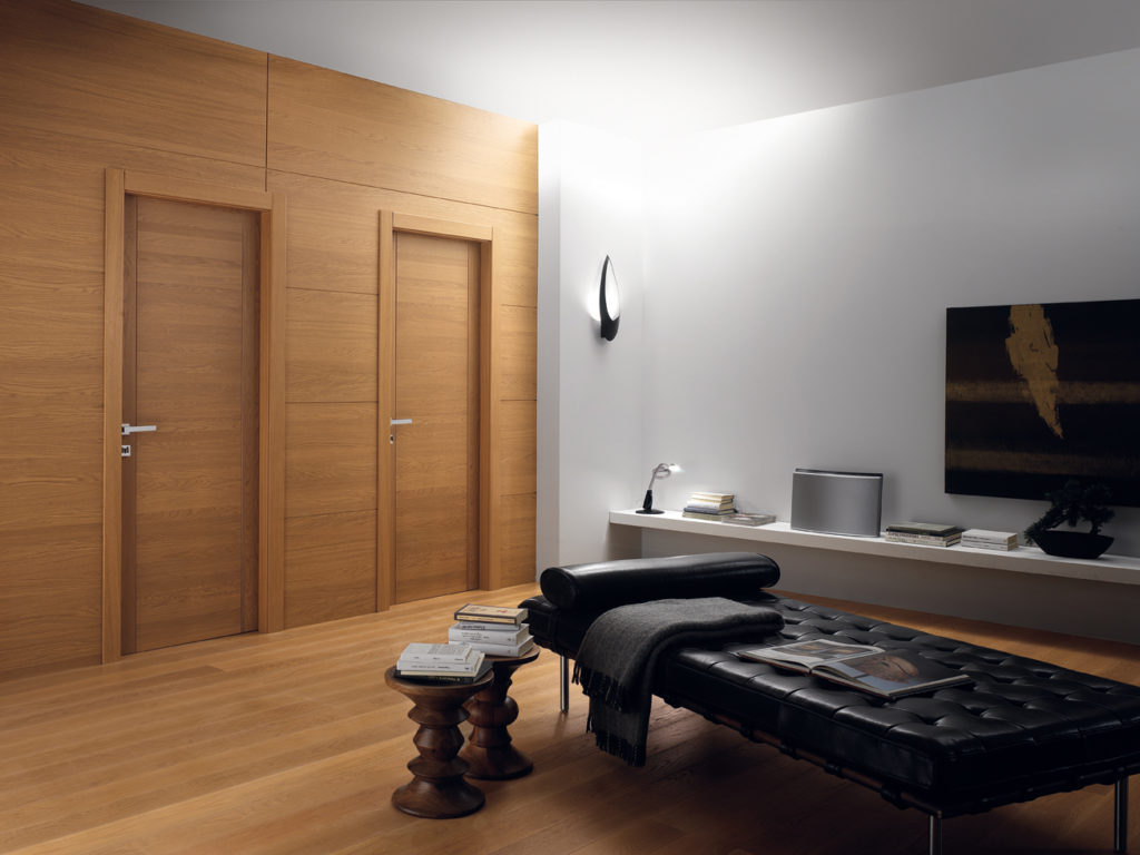 porte in legno stile moderno Pangea