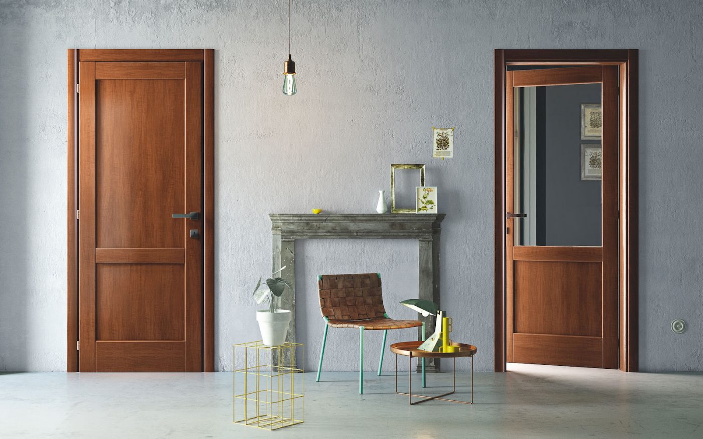 Porte Interne in Legno classiche e moderne - Braga S.p.a. Made in Italy