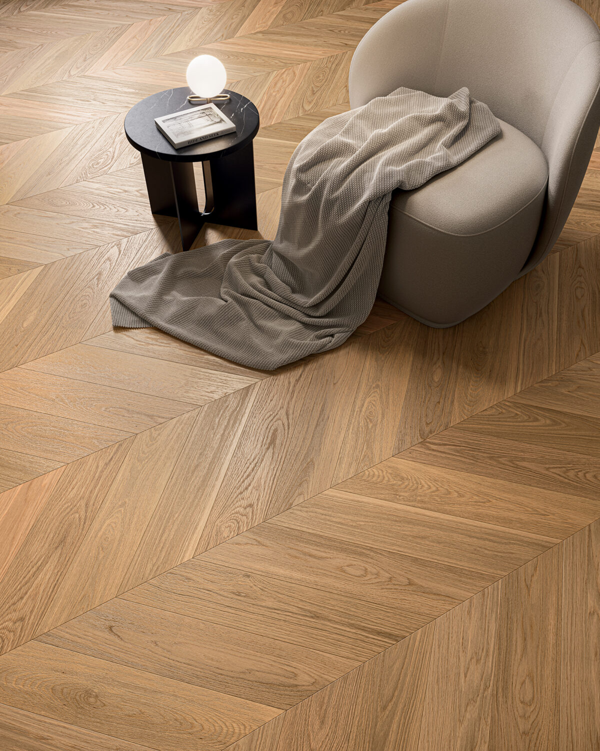 parquet spina francese rovere olio garofoli