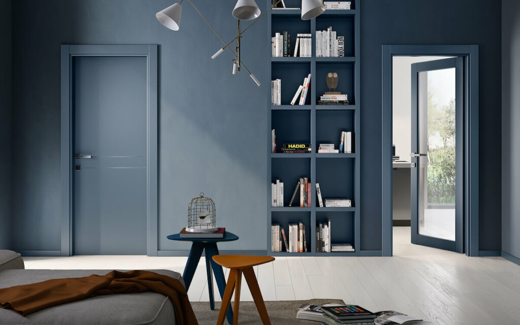 porte in laminato con vetro