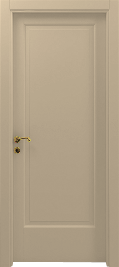 Interior swinging door 1/B, Classica - Ivory lacquered - Garofoli