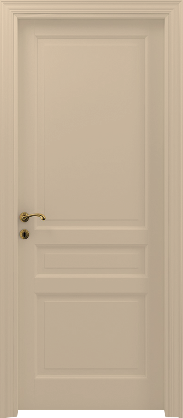 Interior swinging door 3/B, Classica - Dove grey lacquered - Garofoli