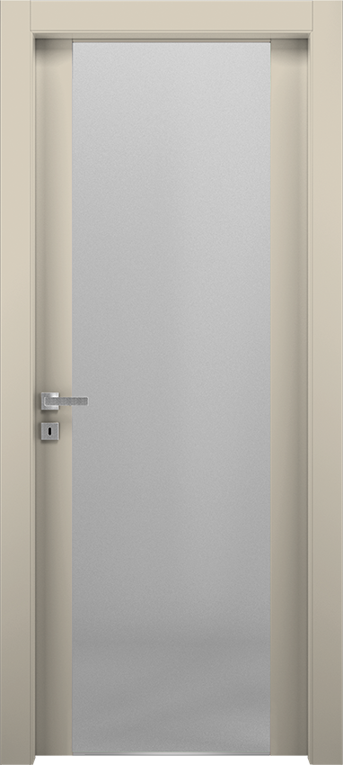 Porte intérieure battante SORA 1VST, Spenia - Ral 9001 - Garofoli