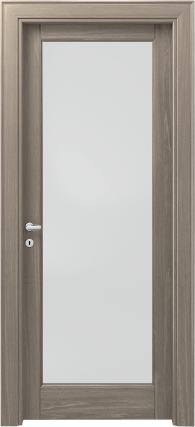 Interior swinging door 1/V, 110 e Lode - Oak clay grey - Garofoli