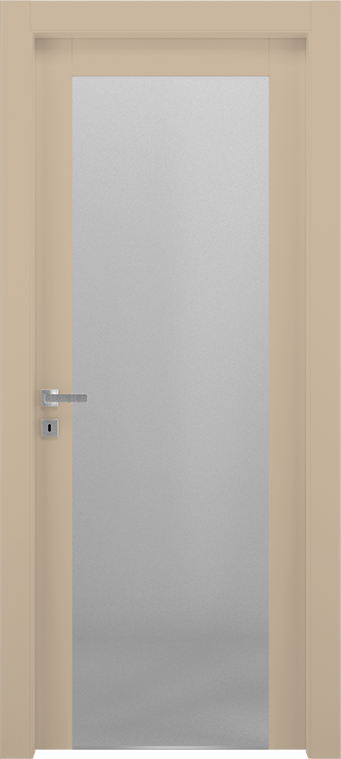 Interior swinging door SALU 1V2001, Spenia - Dove grey lacquered - Garofoli