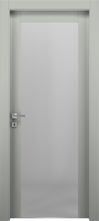 Interior swinging door SALU 1V2001, Spenia - Ral 7035 - Garofoli