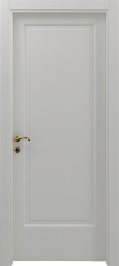 Interior swinging door 1/B, Classica - White lacquered - Garofoli