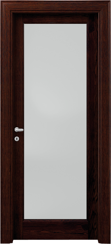 Interior swinging door 1/V, 110 e Lode - Oak wenge' - Garofoli