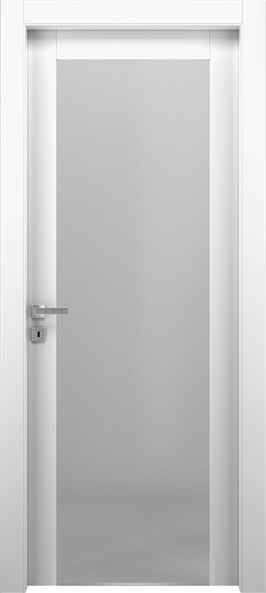 Interior swinging door SALU 1V2001, Spenia - White lacquered - Garofoli