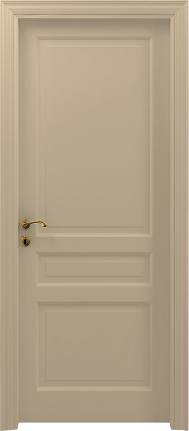 Interior swinging door 3/B, Classica - Ivory lacquered - Garofoli
