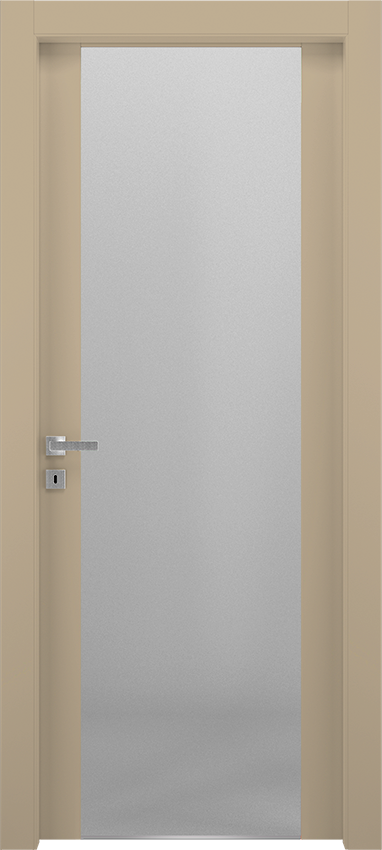 Interior swinging door SORA 1VST, Spenia - Ivory lacquered - Garofoli