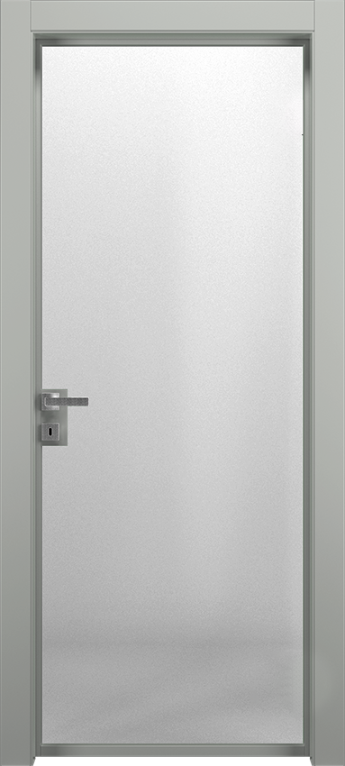 Interior swinging door IVE 1V, Patio - Ral 7035 - Garofoli