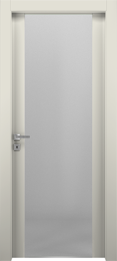 Porte intérieure battante SORA 1VST, Spenia - Ral 9010 - Garofoli