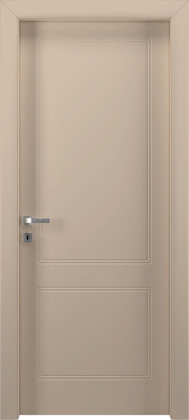 Porta da interni a battente BIONDA 2/B, Io2023 - Laccato tortora - Garofoli