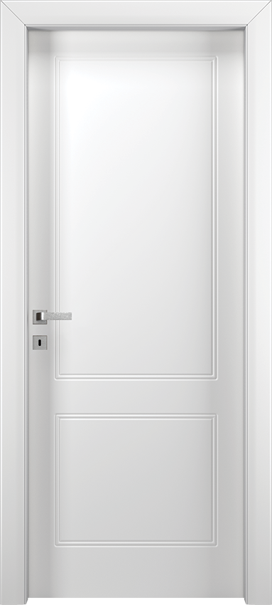 Porta da interni a battente BIONDA 2/B, Io2023 - Laccato bianco - Garofoli