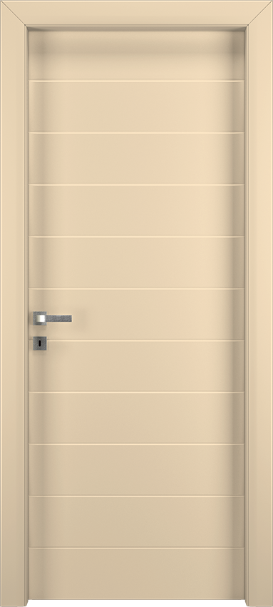 Porta da interni a battente DECA 10/INC, Io2023 - Laccato avorio - Garofoli