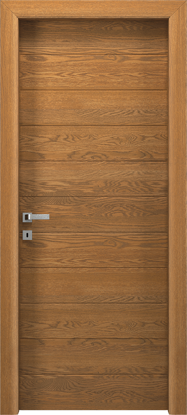 Porta da interni a battente DECA 10/INC, Io2023 - Rovere seta - Garofoli