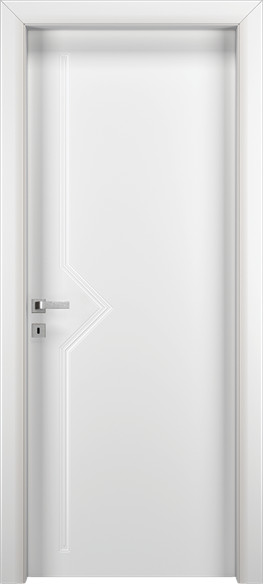 Porta da interni a battente DIBLA 2/P, Io2023 - Laccato bianco - Garofoli