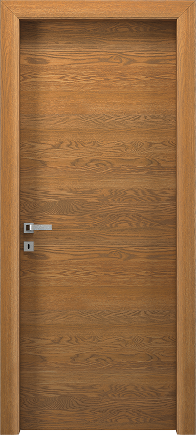 Porta da interni a battente ORONDA 1/L/O, Io2023 - Rovere seta - Garofoli