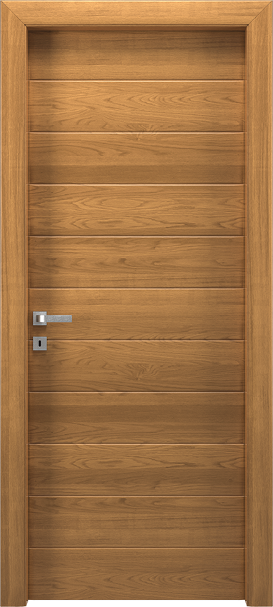 Porta da interni a battente DECA 10/INC, Io2023 - Rovere sbiancato - Garofoli