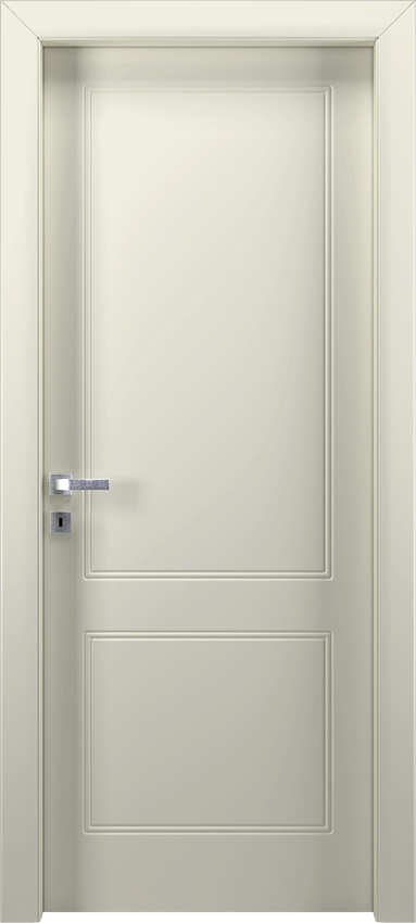 Porta da interni a battente BIONDA 2/B, Io2023 - Laccato ral9001 - Garofoli