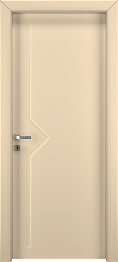Porta da interni a battente DIBLA 2/P, Io2023 - Laccato avorio - Garofoli