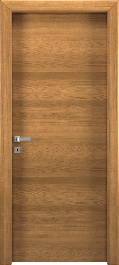 Porta da interni a battente ORONDA 1/L/O, Io2023 - Rovere sbiancato - Garofoli