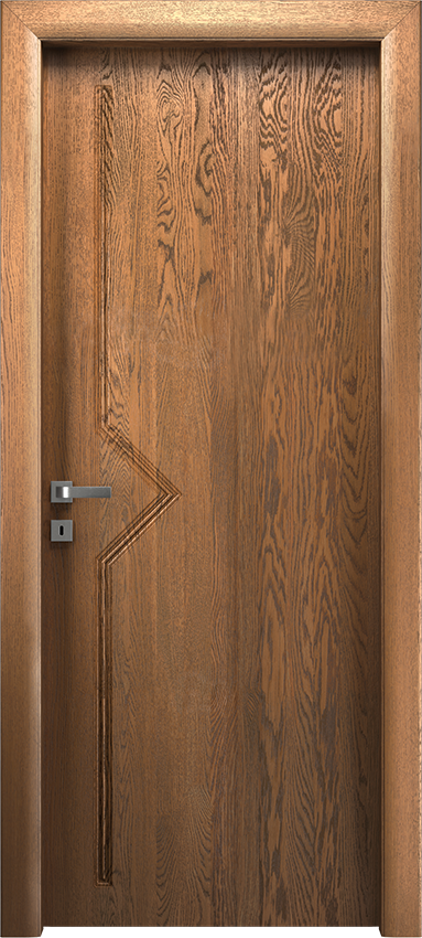 Porta da interni a battente DIBLA 2/P, Io2023 - Rovere terra - Garofoli