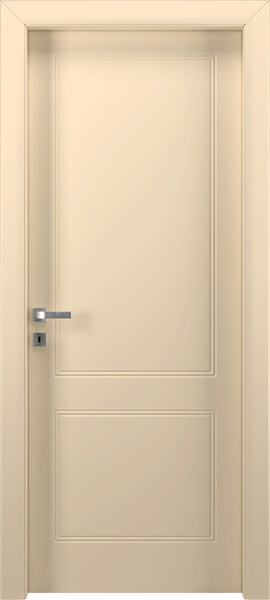 Porta da interni a battente BIONDA 2/B, Io2023 - Laccato avorio - Garofoli