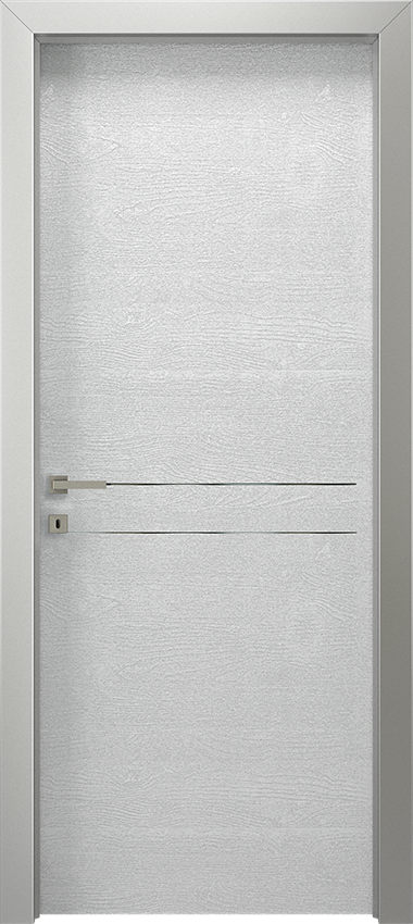 Porta da interni a battente VARIA 1L 2F, G-LIKE - Quercia gesso - Gidea
