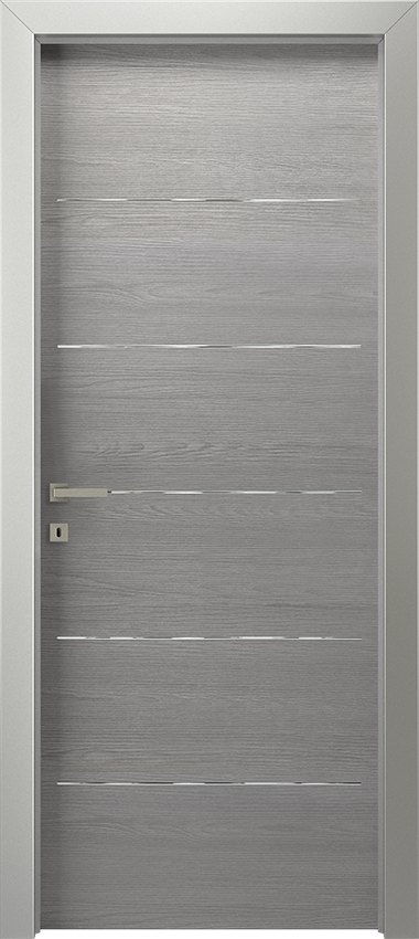 Porta da interni a battente VARIA 1L 5F, G-LIKE - Olmo grigio - Gidea