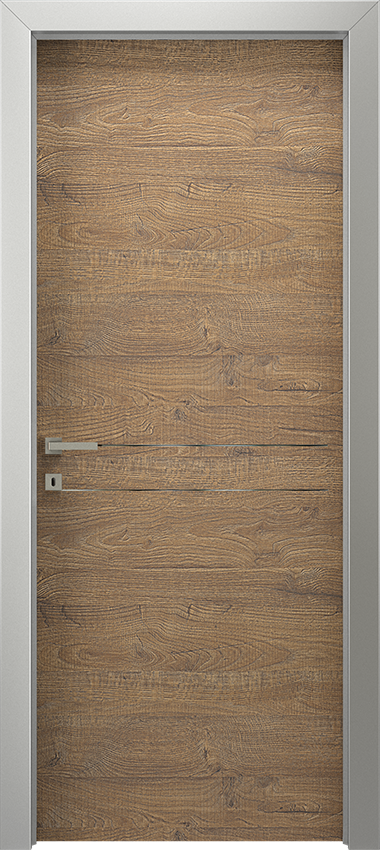 Porta da interni a battente VARIA 1L 2F, G-LIKE - Quercia biondo - Gidea