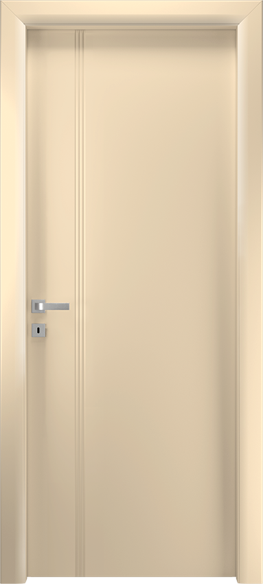 Interior swinging door VERIONDA 1/L/3/INC, Io di Garofoli - Ivory lacquered - Garofoli