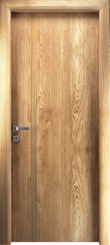 Interior swinging door VERIONDA 1/L/3/INC, Io di Garofoli - Hot oak - Garofoli