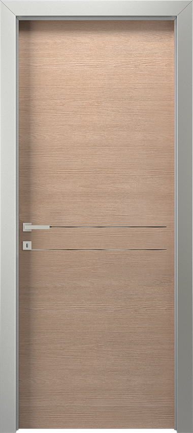 Porta da interni a battente VARIA 1L 2F, G-LIKE - Olmo sabbia - Gidea
