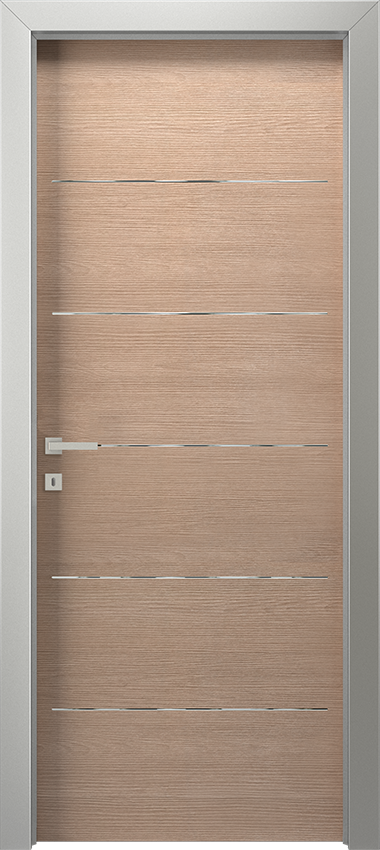 Porta da interni a battente VARIA 1L 5F, G-LIKE - Olmo sabbia - Gidea