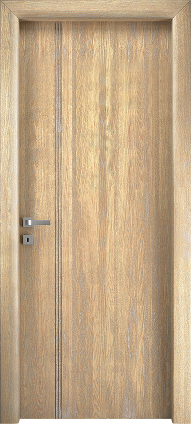 Interior swinging door VERIONDA 1/L/3/INC, Io di Garofoli - Ice oak - Garofoli