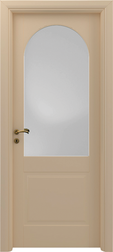 Interior swinging door ZEVIO 1/B/1/V/A, Sublimia - Ivory lacquered - Garofoli