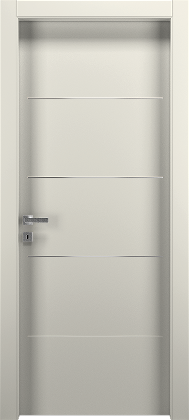 Interior swinging door QUTIO 4F, Patio - Ral 9010 - Garofoli