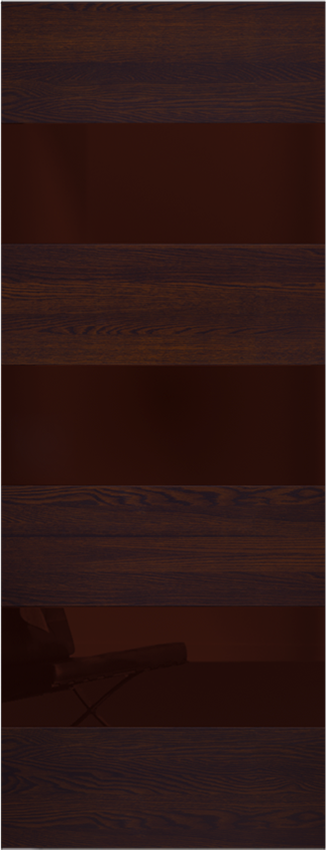 Porta da interni a battente 7/PA BIPLUS LUCIDO PORTA FILOMURO, Filomuro - Rovere wenge' - Garofoli