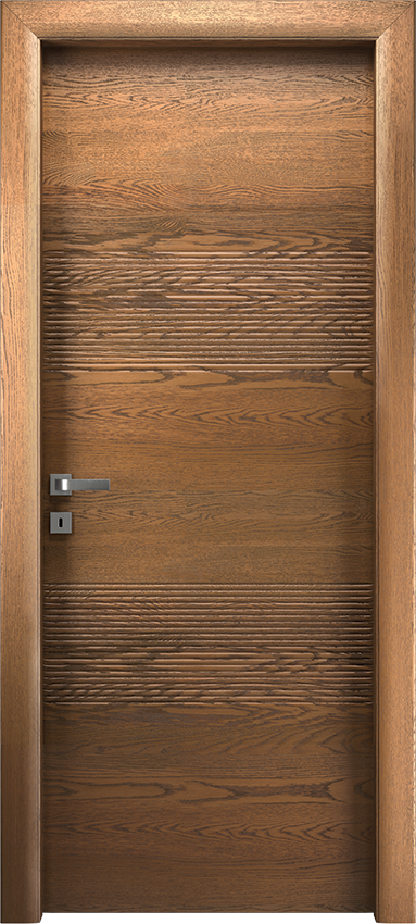 Porta da interni a battente STARONDA 2/D, Io2023 - Rovere terra - Garofoli