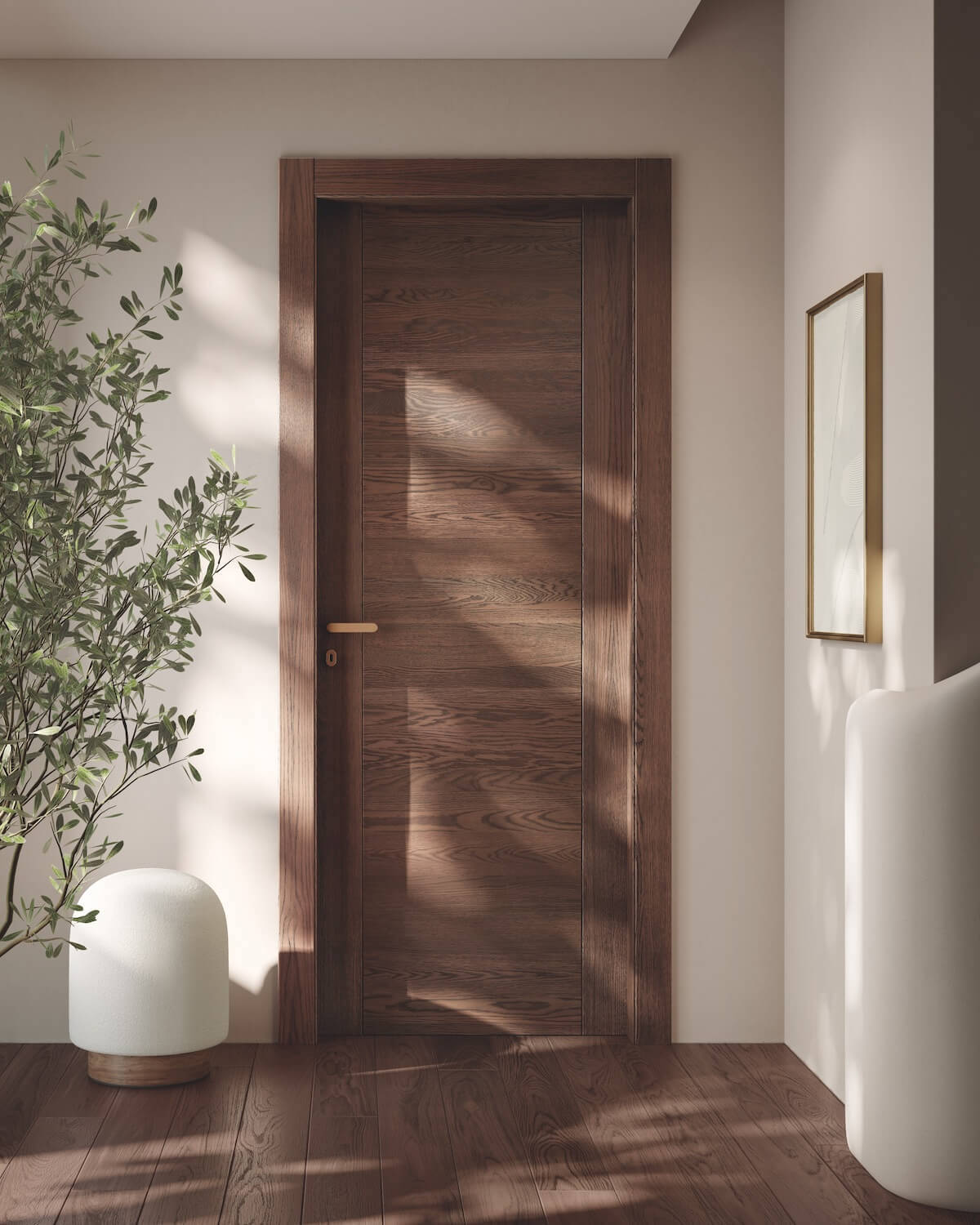 porta in legno di rovere garofoli pangea scivia