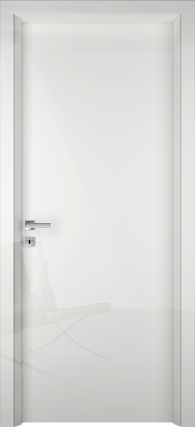 Interior swinging door NOA 1L - Glossy laquered finish - Gidea